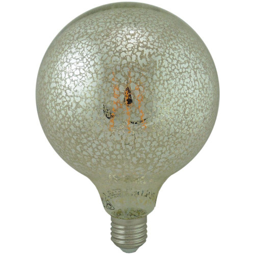Prolite LED Filament 125mm Globe E27 Crackle Finish 2200K Prolite LED Filament 125mm Globe E27 Crackle Finish 2200K