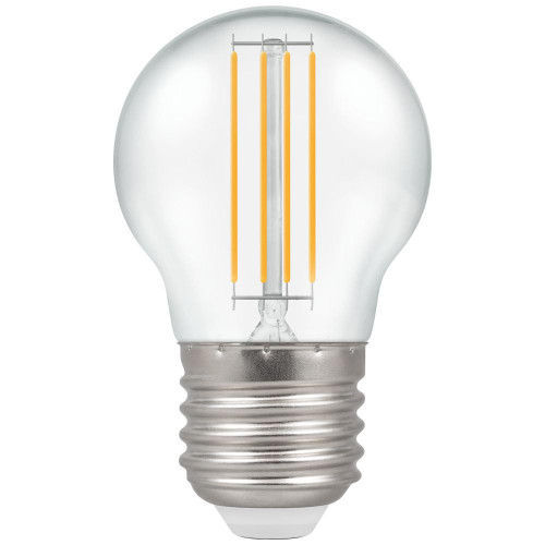 Crompton LED Filament Round 4.5W 240V Very Warm White E27 Clear Crompton LED Filament Round 4.5W 240V Very Warm White E27 Clear