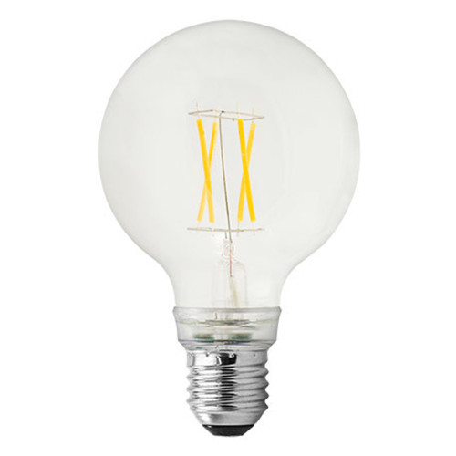 LED Globe 6.5W E27 Very Warm White G80 Clear GE LED Globe 6.5W E27 Very Warm White G80 Clear GE
