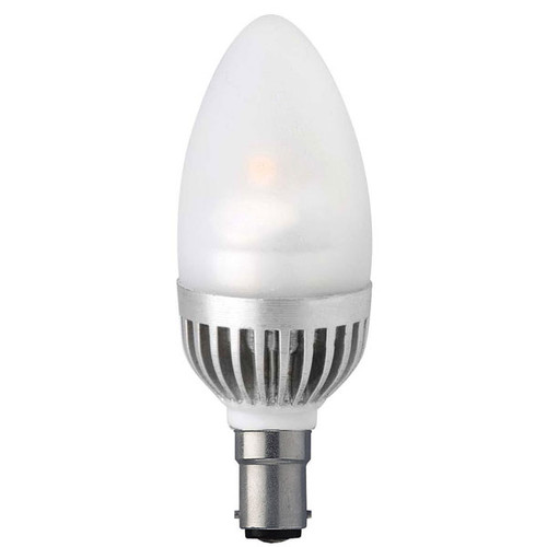 Megaman LED Candle 5W B15d Frosted Warm White Megaman LED Candle 5W B15d Frosted Warm White