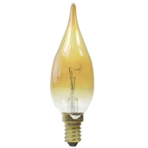Girard Sudron Candle GS4 40W E14 Amber 32X125 Girard Sudron Candle GS4 40W E14 Amber 32X125