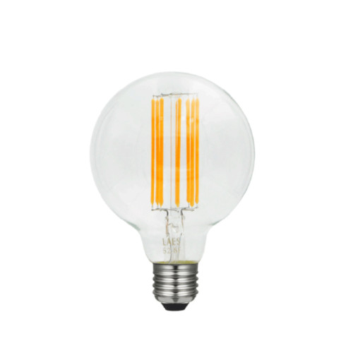 LED Globe 95mm Clear ES 8W (50W eq.) 2200K RA90 Dimmable LED Globe 95mm Clear ES 8W (50W eq.) 2200K RA90 Dimmable