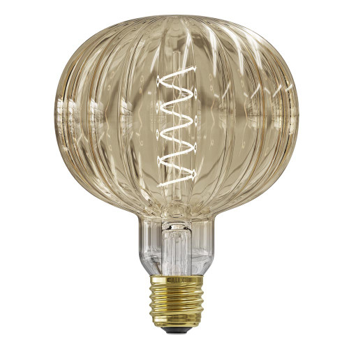 LED Calex Metz Amber Spiral 220-240V 4W 240lm E27 2000K CRi90 Dimmable LED Calex Metz Amber Spiral 220-240V 4W 240lm E27 2000K CRi90 Dimmable