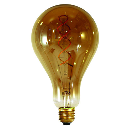 Girard Sudron LED Twisted Filament 110x200mm 4W 2000K E27 Smoked Dimmable Girard Sudron LED Twisted Filament 110x200mm 4W 2000K E27 Smoked Dimmable