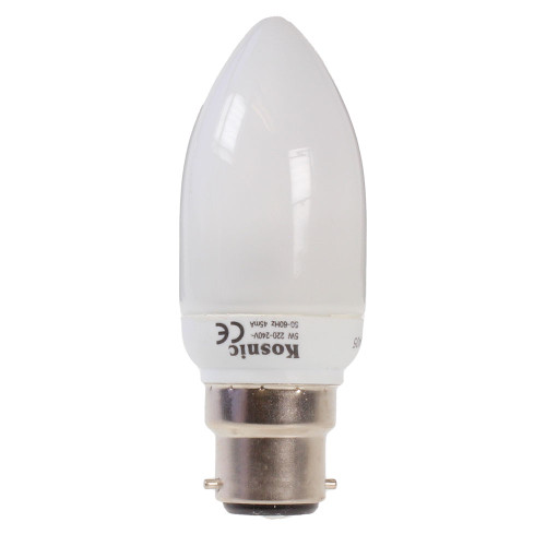 Kosnic CANDLE 5W BC Very Warm White 827 Kosnic CANDLE 5W BC Very Warm White 827