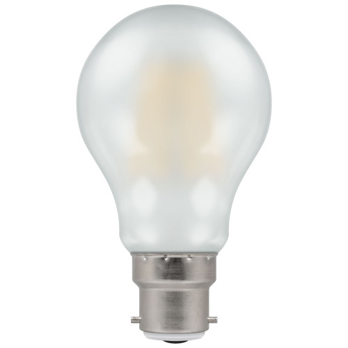 Crompton LED Filament GLS 5W 240V Very Warm White B22d Pearl Dimmable Crompton LED Filament GLS 5W 240V Very Warm White B22d Pearl Dimmable