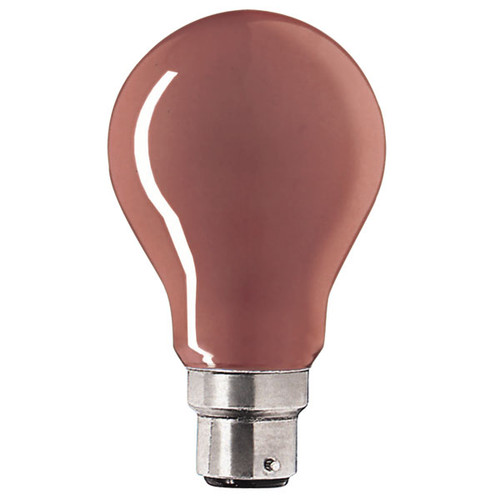 GLS 240V 25W B22d RED GLS 240V 25W B22d RED
