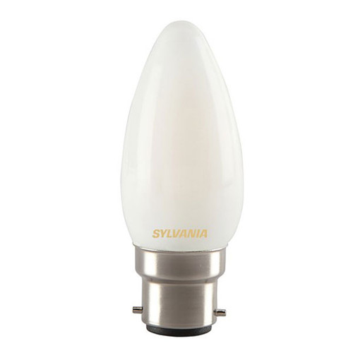 Sylvania Retro LED Candle 4W BC Pearl Very Warm White Sylvania Retro LED Candle 4W BC Pearl Very Warm White