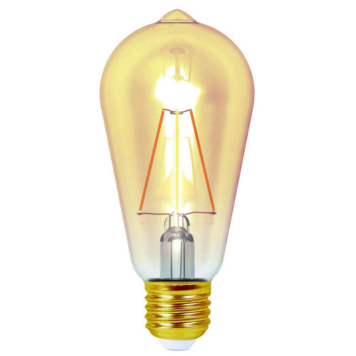 Girard Sudron LED Edison Filament 4W 360lm E27 ST64 Amber Ecowatts Girard Sudron LED Edison Filament 4W 360lm E27 ST64 Amber Ecowatts