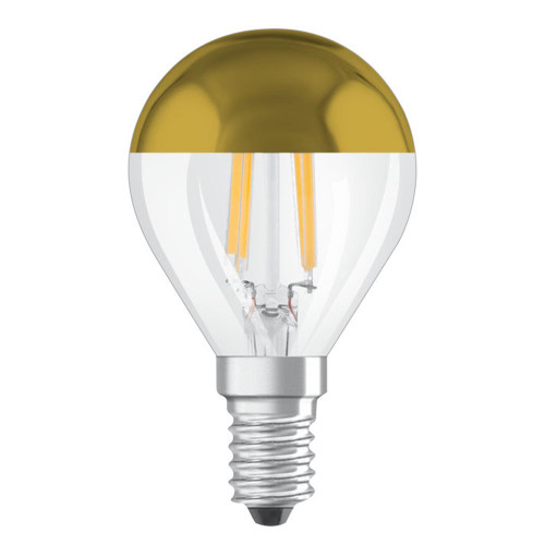 Ledvance LED Filament Crown Gold Golfball 4W E14 Very Warm White Ledvance LED Filament Crown Gold Golfball 4W E14 Very Warm White