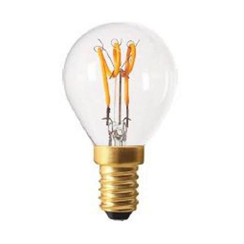 Girard Sudron LED Loop Filament Golfball 2W E14 Clear Very Warm White Girard Sudron LED Loop Filament Golfball 2W E14 Clear Very Warm White