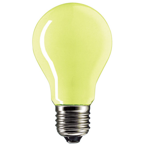 GLS 240V 25W E27 YELLOW GLS 240V 25W E27 YELLOW