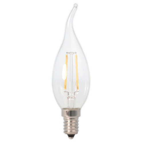 LED Bent-Tipped Candle 240V 2W E14 Clear LED Bent-Tipped Candle 240V 2W E14 Clear