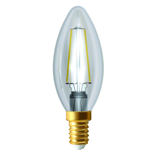 Girard Sudron LED Filament Candle 2W E14 Clear 4000K Ecowatts Girard Sudron LED Filament Candle 2W E14 Clear 4000K Ecowatts