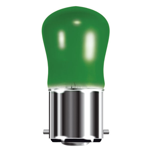 Pygmy 240V 15W B22d Green Pygmy 240V 15W B22d Green