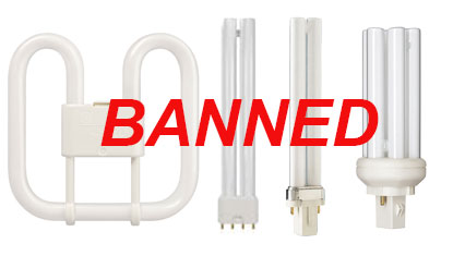 Compact Fluorescent Ban from February 2022 updates 2024