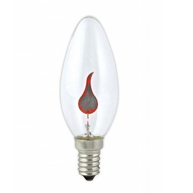 Candle 240V 3W E14 flicker flame - CP Lighting Ltd