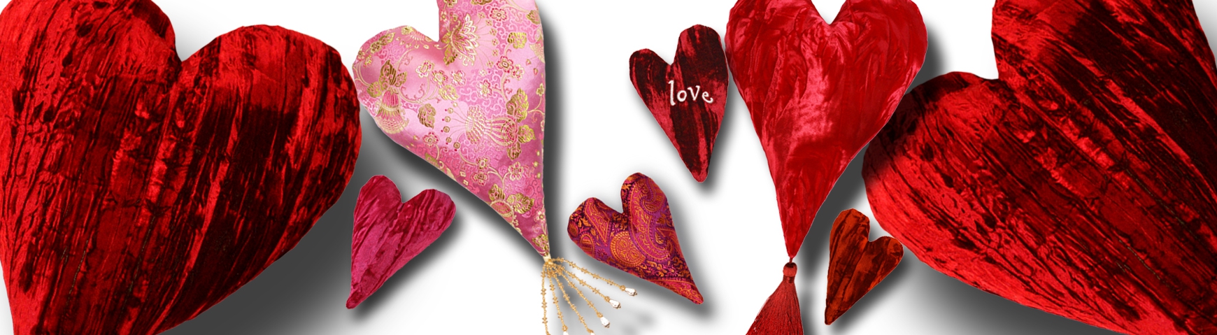 Heart Pillows & Sachets