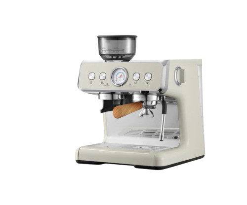 Cream Coffee Machine