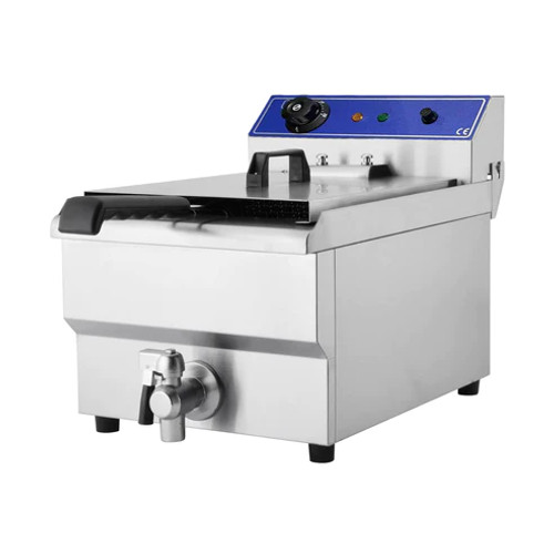 HAMOKI -  Electric Fryer - 8 Litre Single Tank with Tap