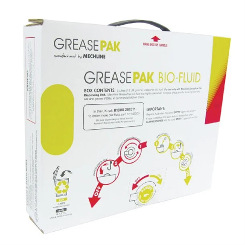 GREASEPAK GP-MSGD5  Bio- Enzymatic Fluid3x 5L boxes of dosing fluid supplied in a master box