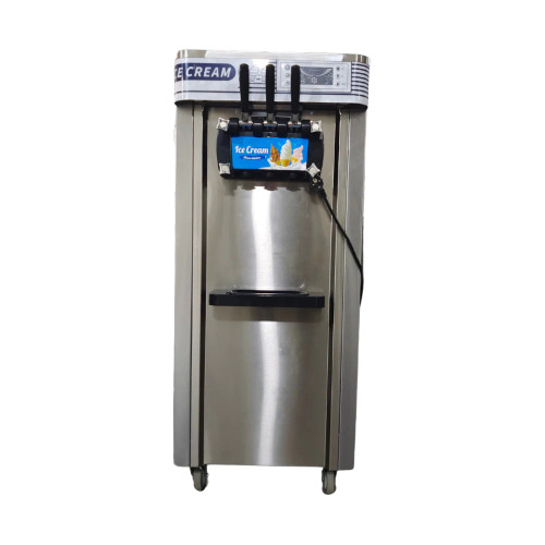 Ice Cream Machine with Air Pump & Precooling System - 20 L