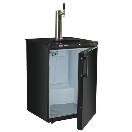 NTDDR Keg Cooler: Economical Draught Beer Solution for Compact Spaces - Black Finish