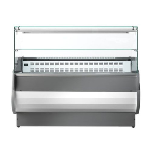 Sterling Pro SALINA80/100VD Flat Glass Serveover Counter, 1040mm