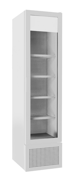 Sterling Pro Green BBS225WOC Slimline Single Door Display Chiller, 225 Litres