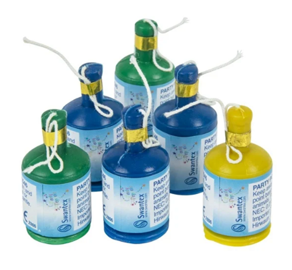 Party Poppers (144 Pack)