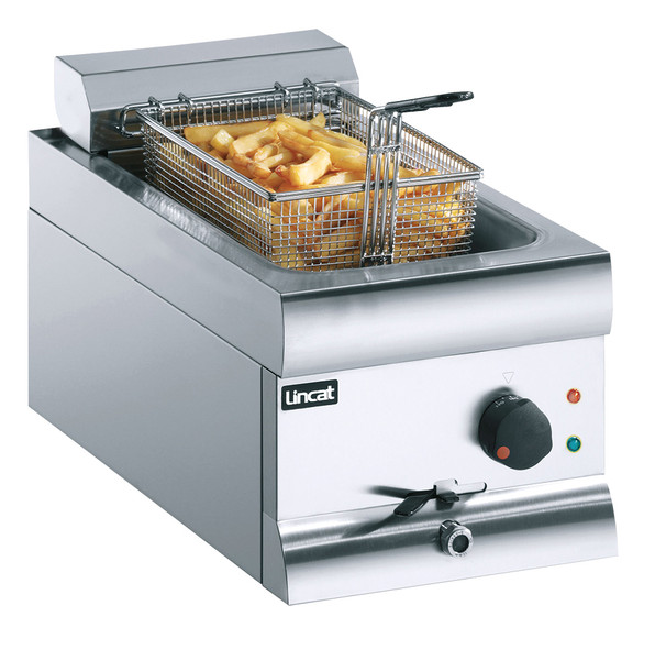 DF33 - Silverlink Electric Counter-top Single Tank Fryer – 1 Basket – W 300 mm – 3.0 kW
