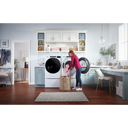 Whirlpool® 5.8 Cu. Ft. Front Load Washer with Quick Wash Cycle WFW6605MW
