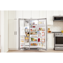 Whirlpool® 33-inch Wide Side-by-Side Refrigerator - 22 cu. ft. WRS312SNHM