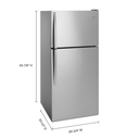 Whirlpool® 30 Wide Top-Freezer Refrigerator WRT148FZDM