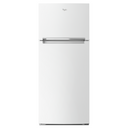 Whirlpool® 28-inch Wide Refrigerator Compatible With The EZ Connect Icemaker Kit – 18 Cu. Ft. WRT518SZFW