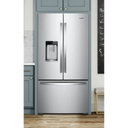 Whirlpool® 36-inch Wide Counter Depth French Door Refrigerator - 24 cu. ft. WRF954CIHZ