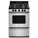 Whirlpool® 24-inch Freestanding Gas Range with Sealed Burners WFG500M4HS