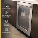 Whirlpool® 24-inch Wide Undercounter Beverage Center with Towel Bar Handle- 5.2 cu. ft. WUB35X24HZ