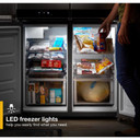 Whirlpool® 36-inch Wide Counter Depth 4 Door Refrigerator - 19.4 cu. ft. WRQA59CNKZ Whirlpool® 36-inch Wide Counter Depth 4 Door Refrigerator - 19.4 cu. ft. WRQA59CNKZ