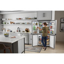 Whirlpool® 36-inch Wide Counter Depth 4 Door Refrigerator - 19.4 cu. ft. WRQA59CNKZ
