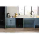 Whirlpool® 44 dBA Dishwasher Flush with Cabinets with 3rd Rack WDT550SAPB Whirlpool® 44 dBA Dishwasher Flush with Cabinets with 3rd Rack WDT550SAPB