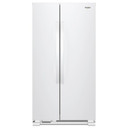 Whirlpool® 36-inch Wide Side-by-Side Refrigerator - 25 cu. ft. WRS315SNHW Whirlpool® 36-inch Wide Side-by-Side Refrigerator - 25 cu. ft. WRS315SNHW