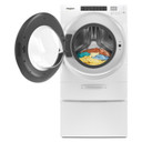 Whirlpool® 15.5" (39.4 cm) Pedestal for Front Load Washer and Dryer with Storage WFP2715HW