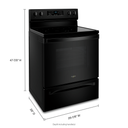 5.3 Cu. Ft. Whirlpool® Electric 5-in-1 Air Fry Oven YWFE550S0LB