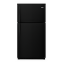 Whirlpool® 33-inch Wide Top Freezer Refrigerator - 21 cu. ft. WRT541SZDB