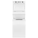 Whirlpool® 4.0 cu.ft I.E.C. Electric Stacked Laundry Center 9 Wash cycles and AutoDry™ YWET4027HW