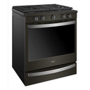 Whirlpool® 5.8 cu. ft. Smart Slide-in Gas Range with Air Fry, when Connected WEG750H0HV Whirlpool® 5.8 cu. ft. Smart Slide-in Gas Range with Air Fry, when Connected WEG750H0HV