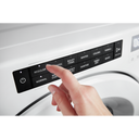 Whirlpool® 7.4 cu.ft Front Load Electric Dryer with Intiutitive Touch Controls, Advanced Moisture Sensing YWED5620HW