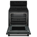 Maytag® 30-Inch Wide Electric Range With Shatter-Resistant Cooktop - 5.3 Cu. Ft. YMER6600FB