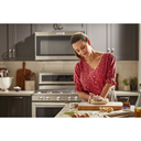 Kitchenaid® 30-Inch 5-Burner Gas Convection Range KFGG500ESS